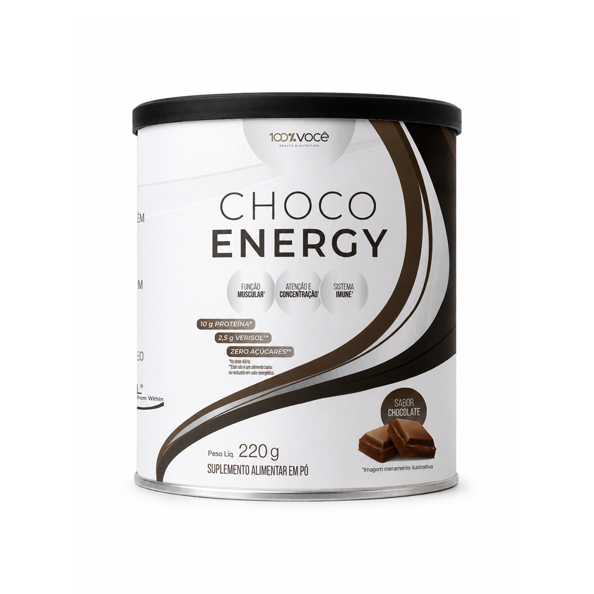 CHOCO ENERGY - SABOR CHOCOLATE 220G