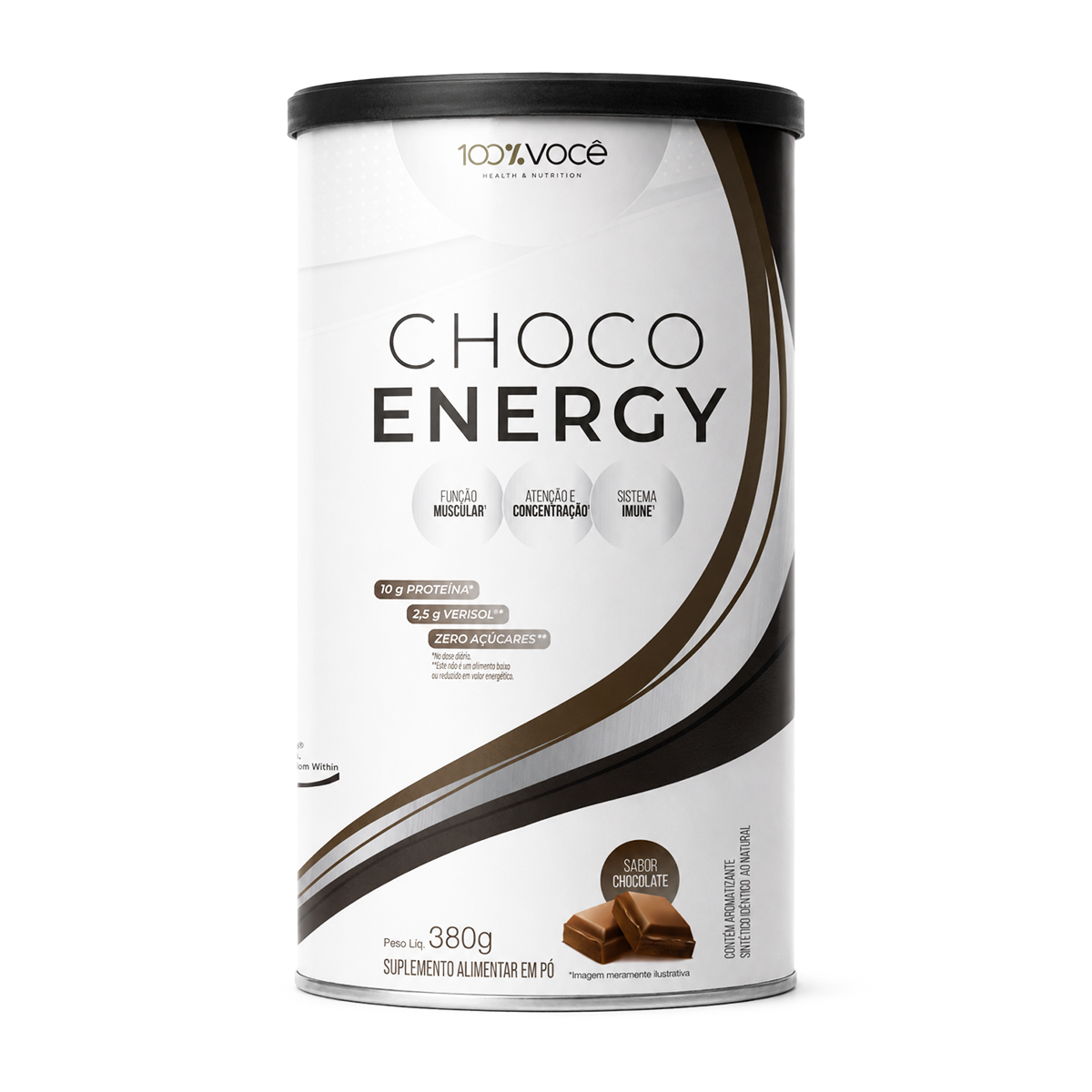 CHOCO ENERGY - SABOR CHOCOLATE 380G